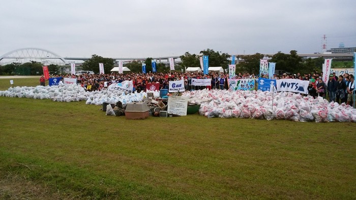 2016年10月1日ふるさと清掃運動会の様子
