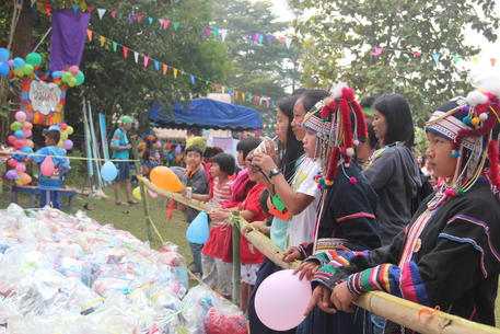 タイでのボランティア